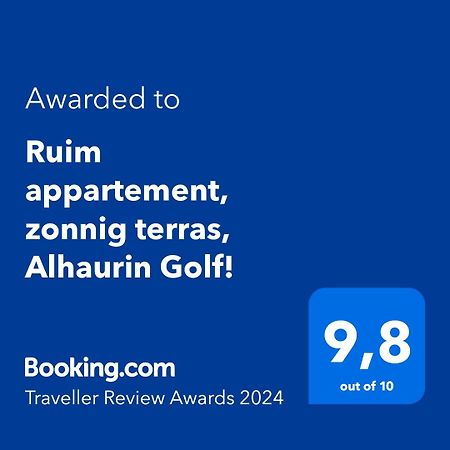 Ruim Appartement, Zonnig Terras, Alhaurin Golf! Alhaurín el Grande Екстериор снимка